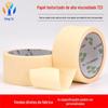 Fita crepe para pintura parede construção separação de cores papel para azulejo cerâmico costura papel mascaramento para tinta spray mascaramento mascaramento papel fácil de rasgar papel de mascaramento