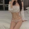 Segredo da cintura * Sexy Underwear Roupa Interior Feminina Roupa Interior Cintura Baixa Oco Cinta Cruz Meio Quadril Cuecas Femininas
