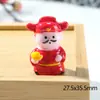 Estilo Chino Diez Pequeños Dioses de la Riqueza Muñeca Decoración DIY Accesorios Micro Paisaje Escritorio Coche Pequeños Adornos