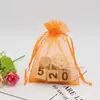 Bolsa para Empaque de Joyería, Bolsa de Malla, Bolsa de Gasa de Organza Transparente, Bolsa de Regalo, Bolsita Cosmética, Logo para Bolsa de Dulces de Boda