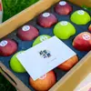 Maçã Colorida de Yunnan Maçã dos Desejos Caixa de Presente para Maçã Dropshipping Caixa de Presente Dourada Venus Golden Assembly Fruta Fresca