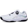 Exportación comercio exterior zapatos de golf impermeables sin clavos hebilla giratoria automática antideslizantes transpirables zapatilla para hombre y mujer cómodos