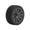 Rueda Robot Neumático de Goma 85mm Caucho Natural Sólido Resistente a la Carga Coche Inteligente Rueda Autoequilibrada de Dos Ruedas Accesorios para Coche