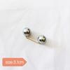 Artefacto para la cintura de los pantalones pasador de cintura broche anti-exposición broche de corsage de alta gama joyería hebilla de broche de perlas