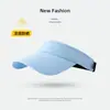 Gorra de Seda de Hielo Pico de Pato Verano Protección Solar Sombrilla Anti-UV Sombrero de Sol UV Versátil para Exteriores Casual Transpirable Gorra Abierta