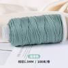 Cuerda de Cinco Colores Tao Cuerda Trenzada Hecha a Mano Cielo Estrellado Degradado Hilo de Algodón Retorcido a Mano Rollo Grande Pulsera Accesorios de Joyería DIY Material Cuerda