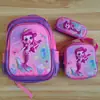Venta al por mayor de fabricante juego de tres piezas de mochila escolar para estudiantes de primaria mochila de gran capacidad de 16 pulgadas, envío directo de una pieza mochila escolar de caparazón duro 3D