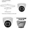 Oferta especial: Cámara de Vigilancia Digital Coaxial Ahd Full-Color Popular Transfronteriza de 8 Millones de Píxeles, Domo Interior a Color Día y Noche 4K