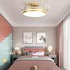 Lâmpada de Teto para Quarto Coroa Moderno Simples Menino Princesa Menina Criativa Lâmpada de Quarto LED Lâmpada para Quarto de Crianças
