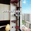 Estrutura de Escalada DIY para Gatos com Tubo de Drenagem de PVC para Varanda, Casa de Gato, Árvore para Gatos e Materiais de Acessórios