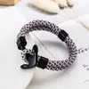 Corda de guarda-chuva camuflada personalizada transfronteiriça pulseira trançada pulseira de corda de mão para amantes de âncora de vela reflexiva holográfica atacado
