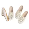 Zapatos de Verano Estilo Coreano para Mujer, Malla de Encaje Ultrasuave, Slip-On para Mujeres Embarazadas, Zapatos Casuales Populares tipo "Lazy" para Uso Diario