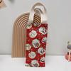 Funda protectora para termo de lona con diseño de lunares, universal, para tetera, taza de té con leche, bolsa portátil