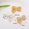 Pulsera DIY Hecha a Mano con Nudo de Lazo Completo de Diamante Perforado, Zirconia Micro-Pavimentada, Relleno de Oro de 14K que Conserva el Color, Pulsera, Accesorios con Cuentas