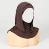 Artículo de Comercio Exterior Más Vendido de Amazon: Gorro de punto de algodón mercerizado de color sólido, de doble capa, versátil, moderno, elástico, cómodo, gorro base