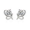Aretes 2020 Sencillos de Nueva Llegada para Mujer Elegantes Mariposa Flor Arete Estilo Frío Celebridad de Internet Aretes Distintivos Arete de Mariposa