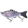 Nuevo Señuelo de Pesca Transfronterizo de 7 Secciones Biónico Multi-Sección 10cm 15.4g Señuelo de Pesca Set de Señuelos Multi-Sección