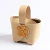 Caja de dulces para boda caja de regalo a mano caja de dulces bolsa de dulces al por mayor caja de regalo de cuero a mano boda