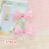 Cinta de malla con cuentas coreana, lazo de color block para tocado, accesorios DIY, ropa, bolsos, adornos de lazo, venta al por mayor