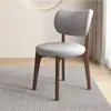 Cadeira de jantar em madeira maciça nórdica para casa, restaurante, hotel, mesa de jantar, cadeira e banqueta minimalistas modernas da fábrica de origem