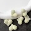 Fart Durazno Amor Aterciopelado Cuentas DIY Colgante para Coche Cadena de Llaves Cadena para Teléfono Móvil Funda de Teléfono Pulsera Material con Cuentas