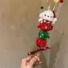 Natal Novo DIY Cachorrinho Fofo Espiral de Crataegus Cristalizado Pacote de Material Buquê para Casais e Amigos Presentes de Feriado