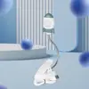 Serie Spaceman Creativa Mini Lámpara de Mesa Pequeña Luz Cálida con Clip Dormitorio Protección Ocular Lámpara de Aprendizaje Lectura Luz de Noche de Cabecera
