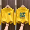 Camada Base Térmica de Fleece Escovado para Meninos 2026 Nova Roupa Outono/Inverno Camiseta de Manga Longa Infantil Camada Interna Quente Top