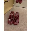 Nuevos Estilos de Pantuflas para Mujer Primavera y Verano 2025, Sandalias de Suela Gruesa Estilo Perezoso, Chanclas, Sandalias de Moda Francesas para Aumentar la Altura