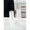 Vaso de Vidrio Ligero Estilo Japonés con Fondo Redondo Esmerilado para Uso Doméstico, Vaso Recto para Beber, Vaso Largo Especial para Cócteles, Vaso para Jugos