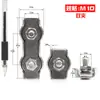 Acero Inoxidable 304 Clip de Cable de Abrazadera Simple/Doble Tuerca Sujetador Clip de Cable de Bloqueo 2 3 4 5 6 8 10