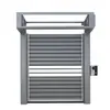 Taller de Fábrica Puerta Rápida Dura Turbo Sensor Automático Puerta Elevable Aleación de Aluminio Rodillo Espiral Puerta Enrollable Antirrobo
