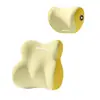 Set Premium de Reposacabezas y Soporte Lumbar para Coche, Almohada Cervical de Espuma con Memoria para Conductor para Viajes Largos, Soporte Lumbar, Cojín para Asiento, Cojín para Respaldo