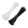 Fabricante de Bridas de Nylon al por Mayor Bridas de Auto-Bloqueo Plástico 4*200mm Cinta de Sujeción de Grado Industrial Sujeción de Cables