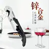 Juego de vino tinto de cuatro piezas abridor de botellas de vino juego de vino cuchillo de caballito de mar vertedor de vino cortador de anillo para copas de vino tapón de botella venta al por mayor