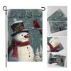 2026 Coplas Navideñas de Venta Caliente Transfronterizas, Banderines de Decoración para Fiestas Navideñas, Banderas de Jardín, Tela de Fondo con Bandera Colgante Personalizada