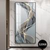 Pintura Moderna Minimalista para Colgar en la Entrada, Pintura Decorativa Abstracta para el Vestíbulo, Arte de Pared Vertical para Pasillos y Pasillos, Atmósfera Artística Tridimensional