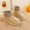 Zapatos de Algodón para Niños 2026 Otoño/Invierno Nuevo Estilo Botas de Algodón Cálidas para Niños Niños Medianos y Grandes Botas Cortas Niñas Botas de Nieve Espesas con Felpa Adicional