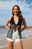 Primavera/Verão 2026 Transfronteiriço Europeu e Americano Amazon Novo Crochê de Praia de Férias Jaqueta de Tricô Comércio Exterior Vestido de Praia