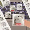 2000 Adesivos de Emojis de Coelho Himari, Fotos Fofas de Meme de Animal de Estimação Coelho, Decoração Divertida para Celulares e Cadernos