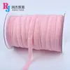 Banda Elástica Colorida de 1.0 cm con Ocho Dientes, Encaje Elástico de Siete Dientes, Accesorios para Ropa Interior, Venta al por Mayor de Comercio Exterior