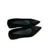 Sapatos de Salto Baixo Apontados com Temperamento Brisa Noturna Francesa Femininos 2026 Outono Novo Estilo Coreano Retro Slip-on Casuais para Dirigir