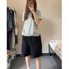 Shorts de Verano para Hombre Estilo Americano Pierna Recta Versátiles Ropa de Trabajo Playa Deportivos Casuales de Cinco Puntos Tendencia Pareja Costera