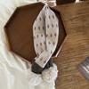 Estilo Coreano Nuevo Bufanda de Viento para Niños Cuello Cruzado Bola Colgante Niños y Niñas Combinación Perfecta Otoño e Invierno Bebé Cálido Moda