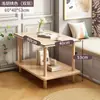 Mesa de Centro Pequena, Mesa Lateral, Mesa Pequena para Uso Doméstico, Quarto, Quarto de Menina, Mesa de Cabeceira, Apartamento Pequeno, Armário Lateral Simples para Sofá, Mesa de Centro