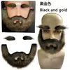 Fiesta de Baile de Halloween Barba Accesorios de Disfraz Barba para Actuación COS Barba de Anciano Gris Disfraz