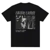 Aliexpress Transfronteiriço 2025 Camiseta de Algodão Masculina Casual Castelo de Cristal Moda Camiseta Estampada Gola Redonda Roupa de Rua