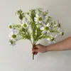 Nuevo Estilo 18 Cabezas Pequeñas Flores Silvestres Fresco Estilo Pastoral Artificial Arreglo Floral Ramo Decoración Mesa Hogar Flores Decorativas