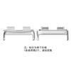 Para Huawei Bracelet 10 Conector de Correa HUAWEIband9 Cabeza Metálica Grano de Madera Huawei 8 Conector de Acero Inoxidable