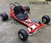 Kit de Karting de Derrape para Motocicleta de Cuatro Ruedas DIY Juego Completo Chasis Carrocería Dirección Delantera Eje Trasero Puente Trasero Ruedas de 5 Pulgadas